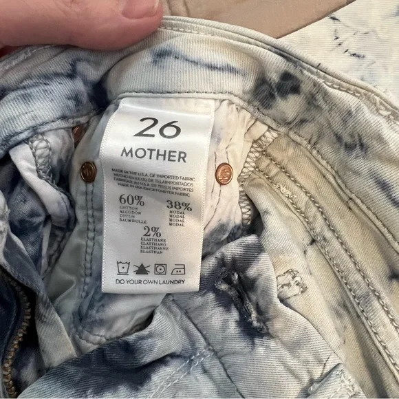 MOTHER The Looker Tie-Dye Skinny Jean - Picture 5 of 9